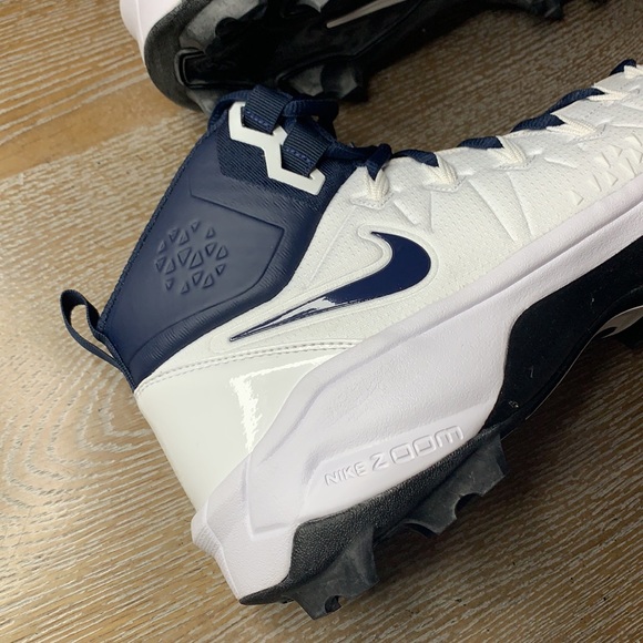 NIKE Navy Force Savage Pro Shark Football Cleats 16 - Picture 2 of 12